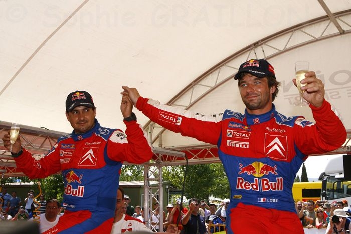 Daniel Elena-Sebastien Loeb Vainqueur Acropolis Rally.jpg